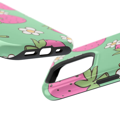 Cute Strawberry Impact-Resistant Phone Case