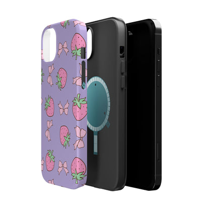 Cute Strawberry Pattern Phone Case