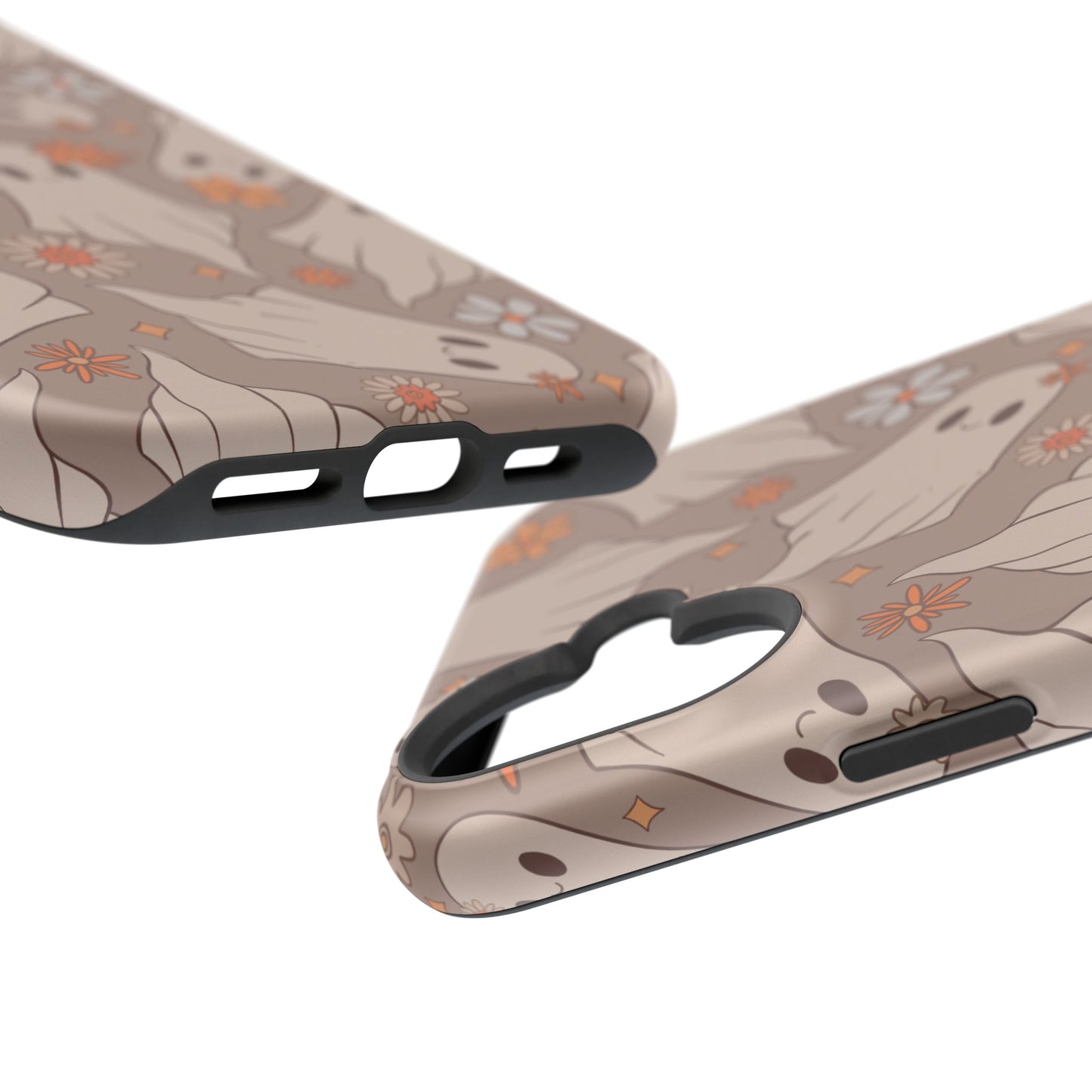 Ghostly Floral Magnetic Phone Cases