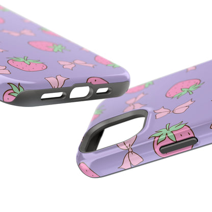 Cute Strawberry Pattern Phone Case