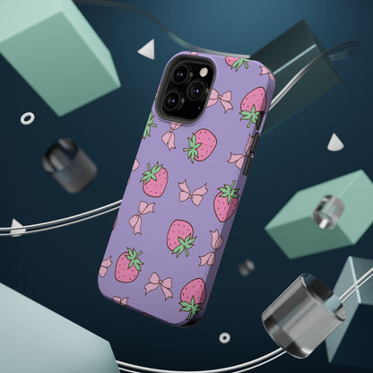 Cute Strawberry Pattern Phone Case