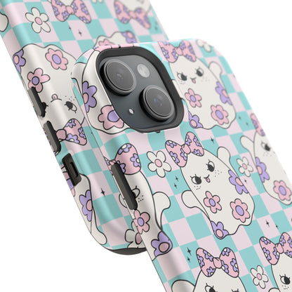 Adorable Ghost Pattern Magnetic Phone Case
