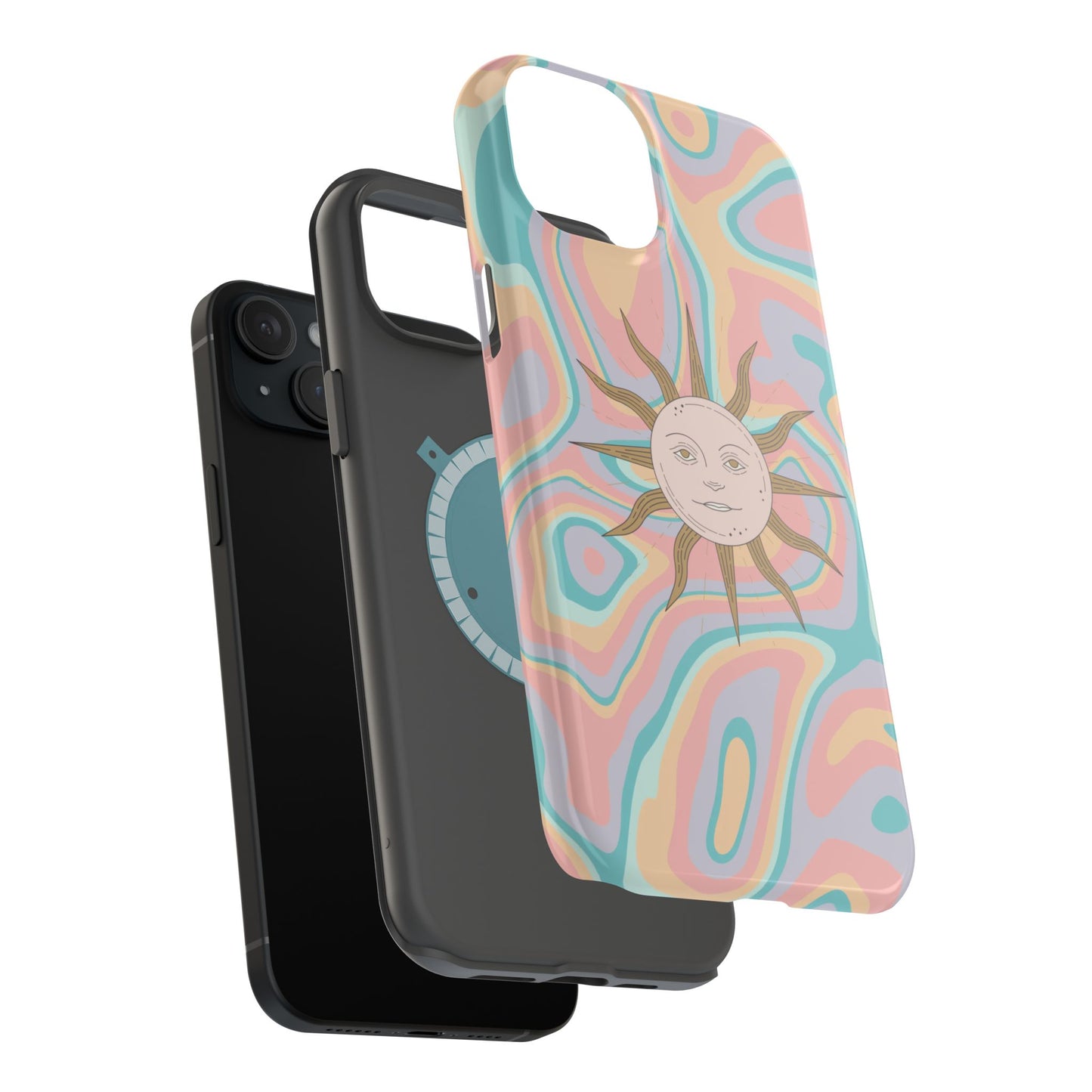 Sun and Waves Phone Case