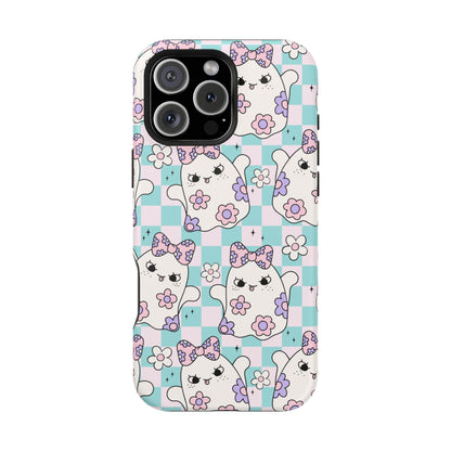 Adorable Ghost Pattern Magnetic Phone Case