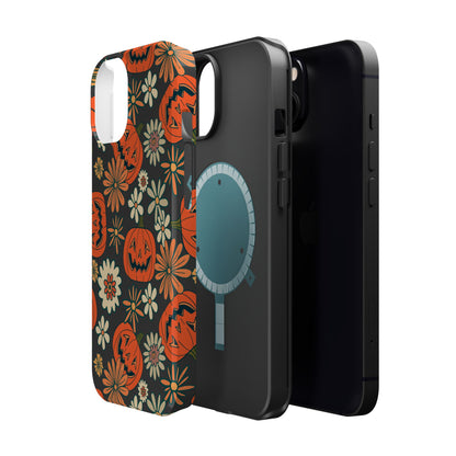 Pumpkin Floral iPhone Case