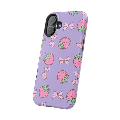 Cute Strawberry Pattern Phone Case