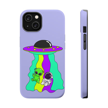 Alien and Astronaut Phone Case
