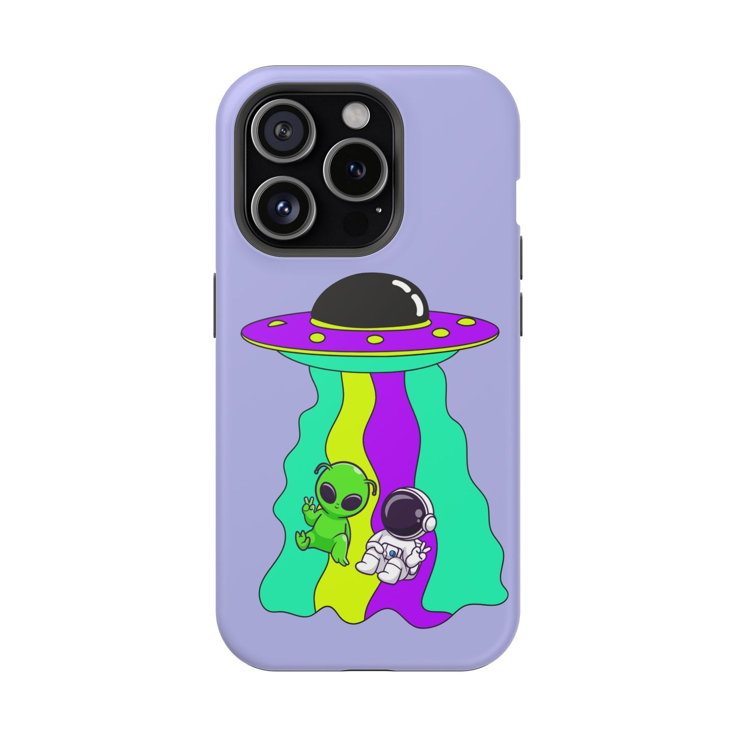 Alien and Astronaut Phone Case