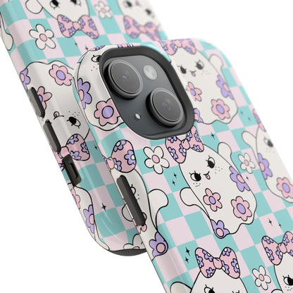 Adorable Ghost Pattern Magnetic Phone Case