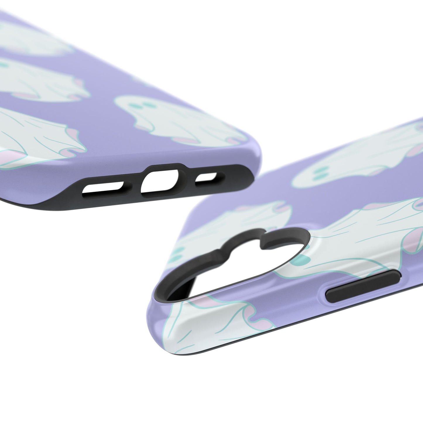 Ghost-Themed Impact-Resistant Phone Case