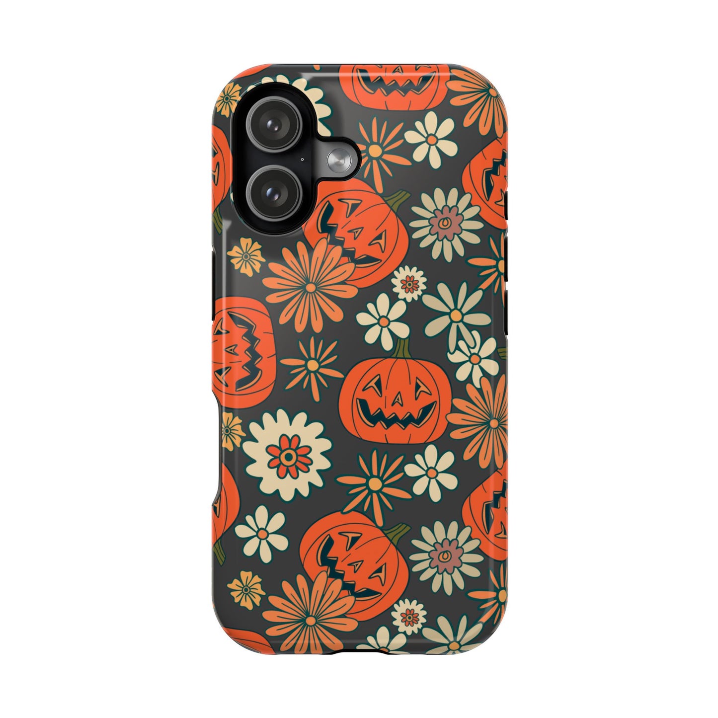 Pumpkin Floral iPhone Case