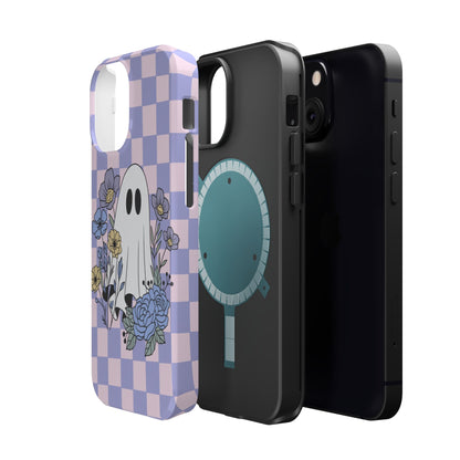 Cute Ghost Floral Phone Case
