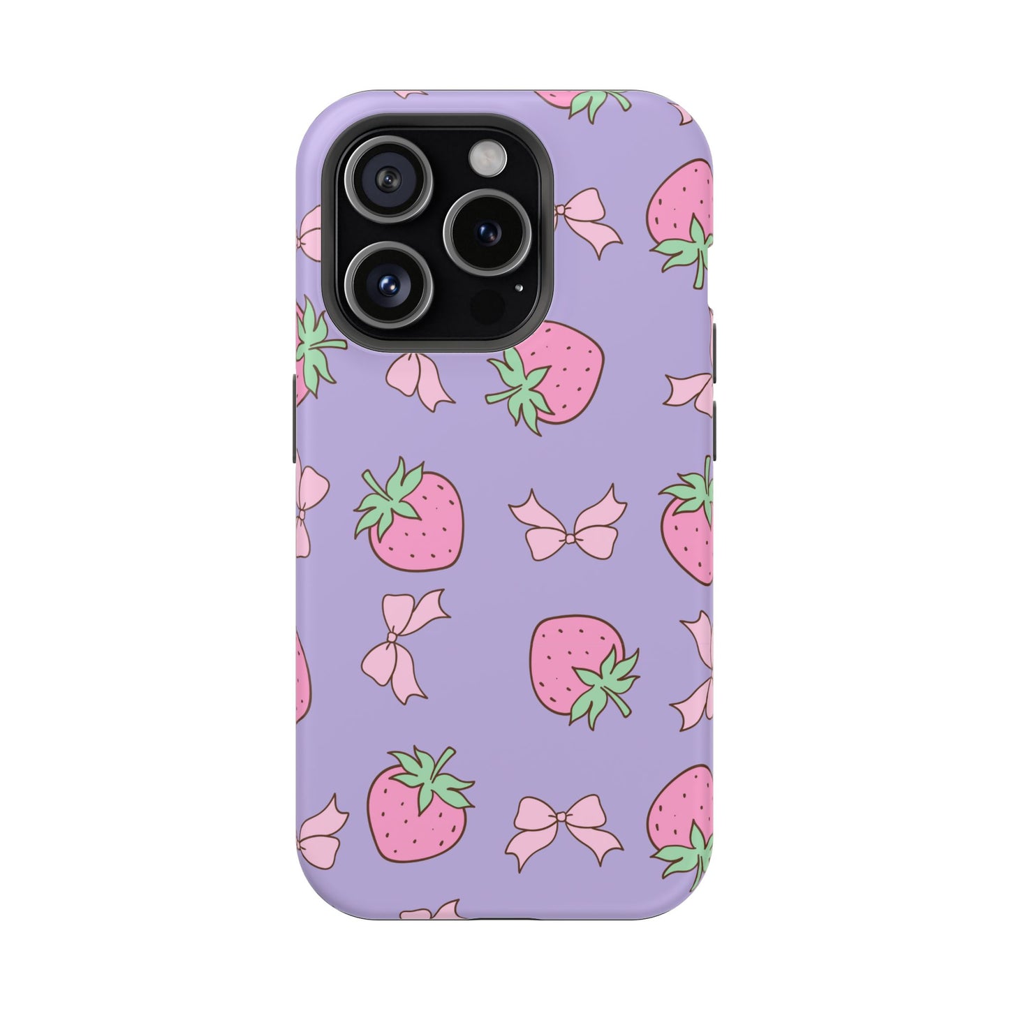 Cute Strawberry Pattern Phone Case