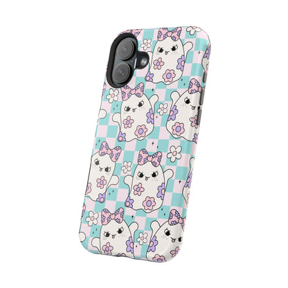 Adorable Ghost Pattern Magnetic Phone Case