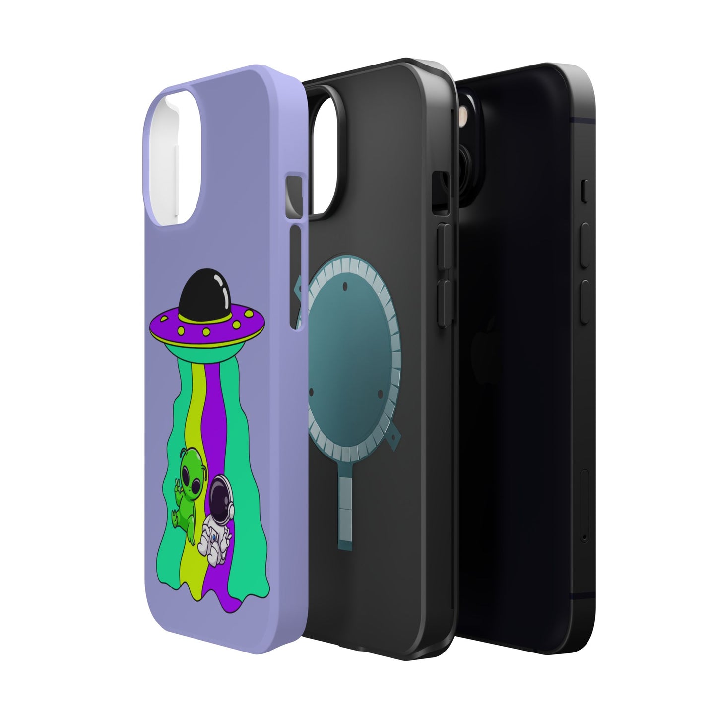 Alien and Astronaut Phone Case