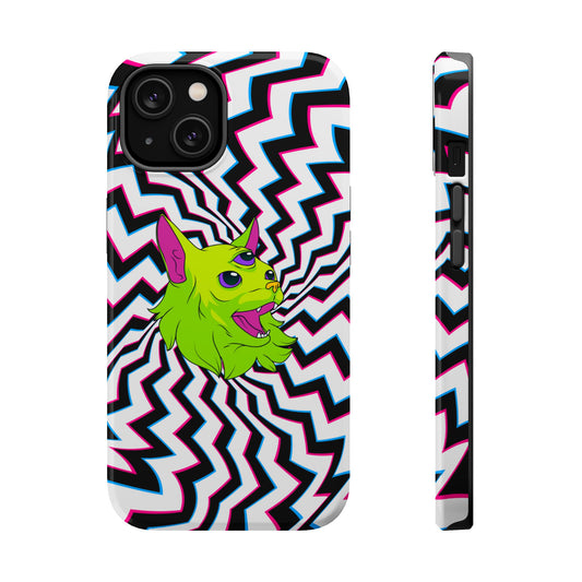 Vibrant Alien Cat Magnetic Phone Cases