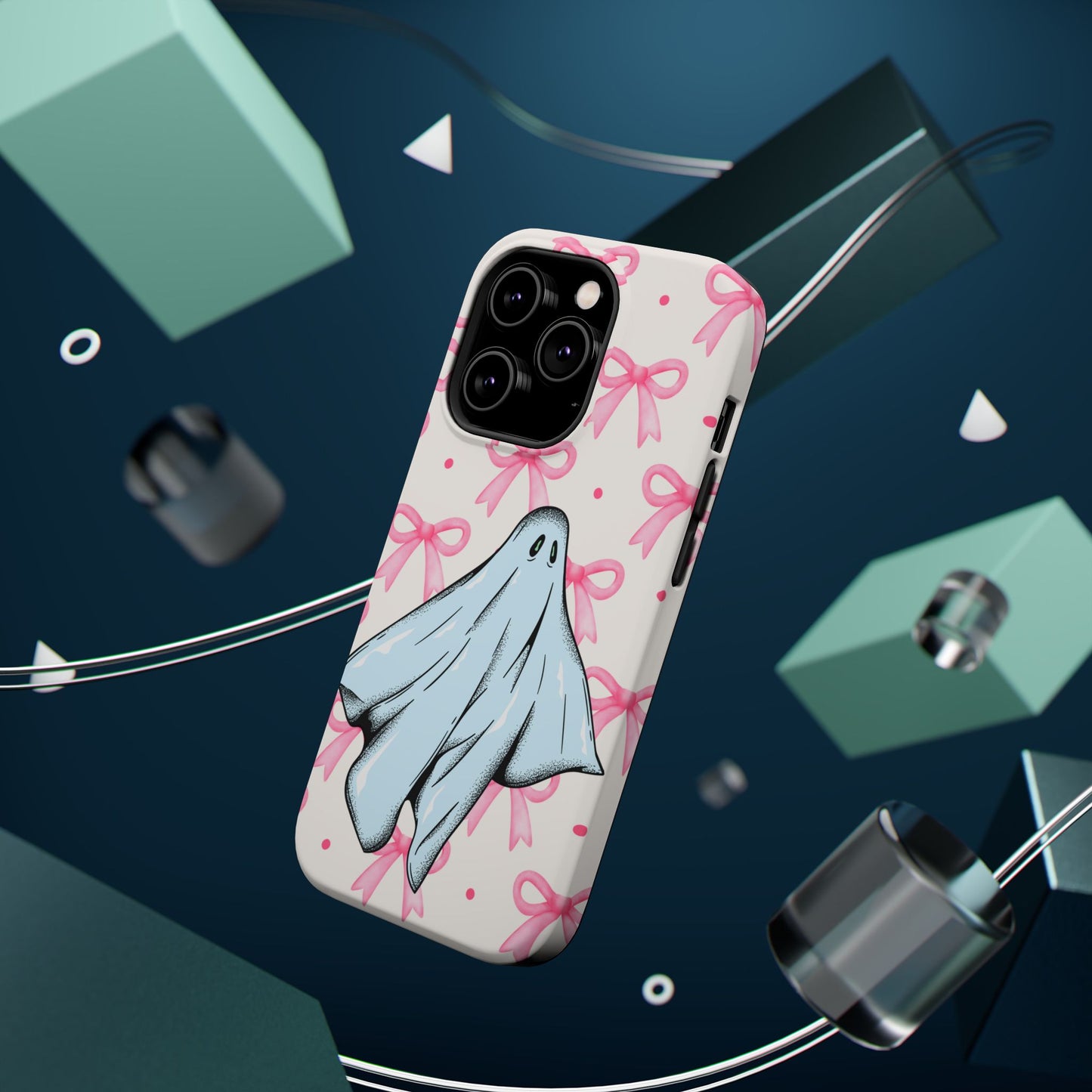 Ghostly Charm Phone Case