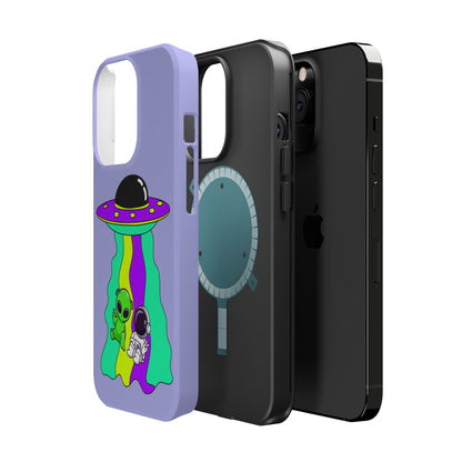 Alien and Astronaut Phone Case