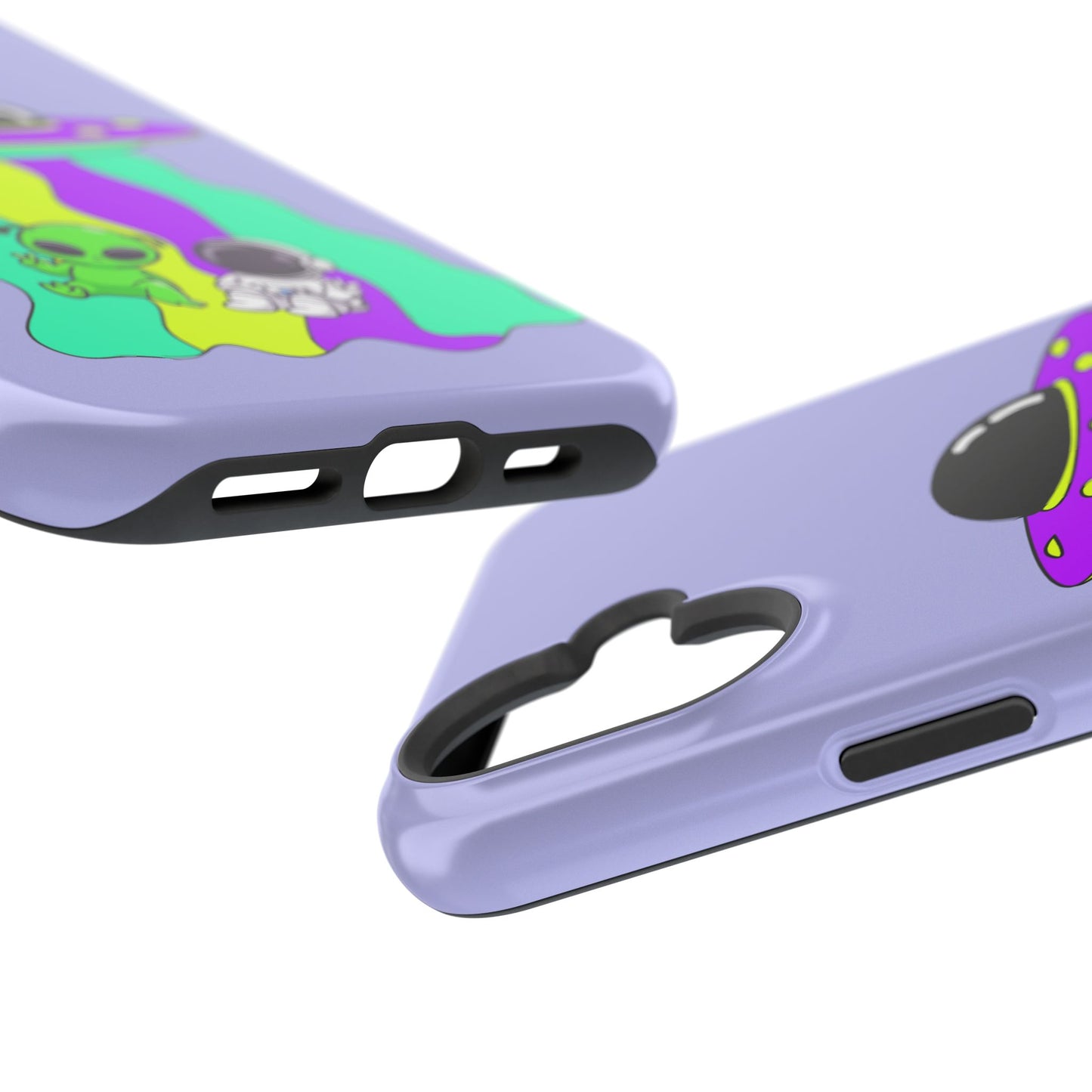 Alien and Astronaut Phone Case