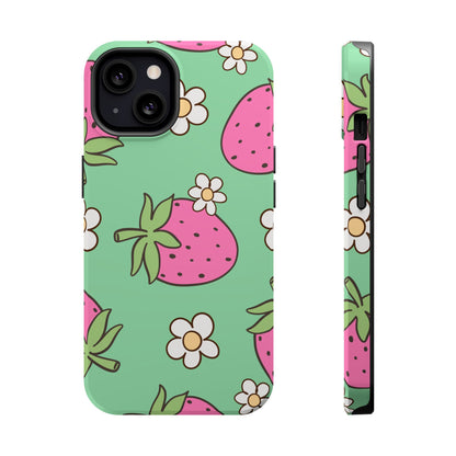 Cute Strawberry Impact-Resistant Phone Case