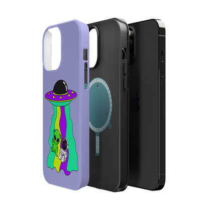 Alien and Astronaut Phone Case