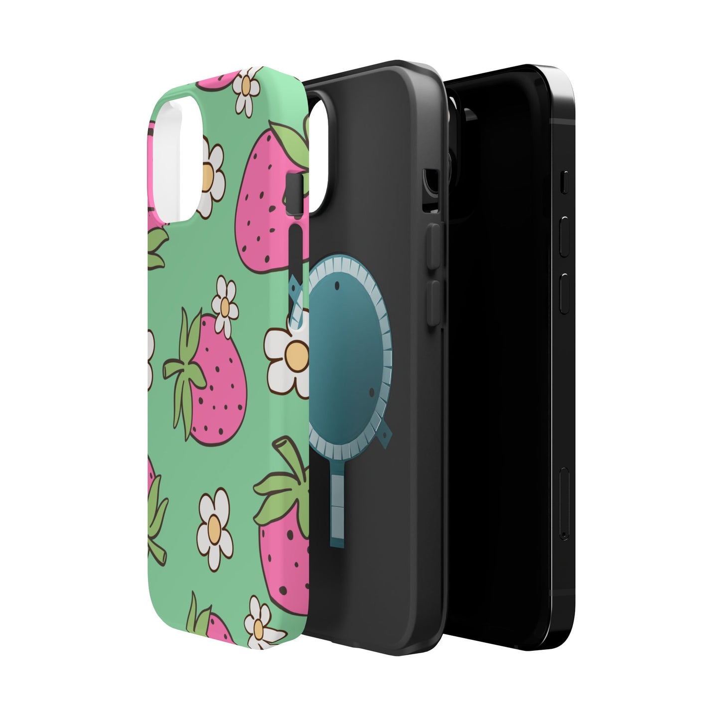 Cute Strawberry Impact-Resistant Phone Case