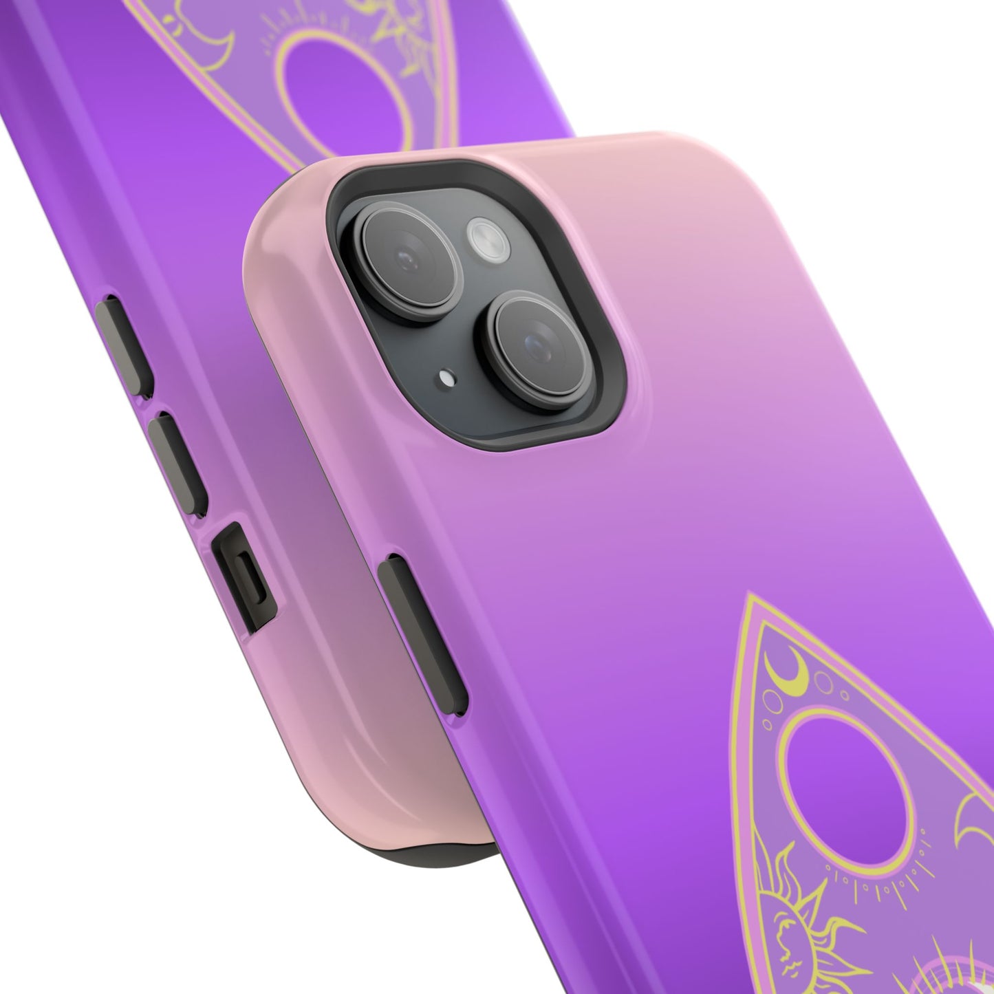 Purple Gradient with Planchette and Celestial Design