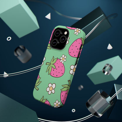 Cute Strawberry Impact-Resistant Phone Case