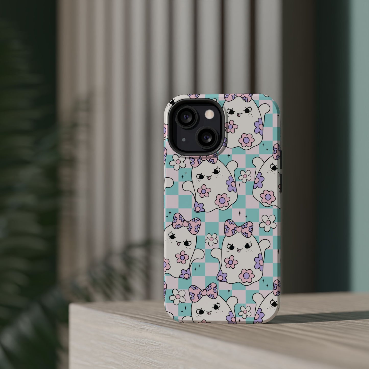 Adorable Ghost Pattern Magnetic Phone Case