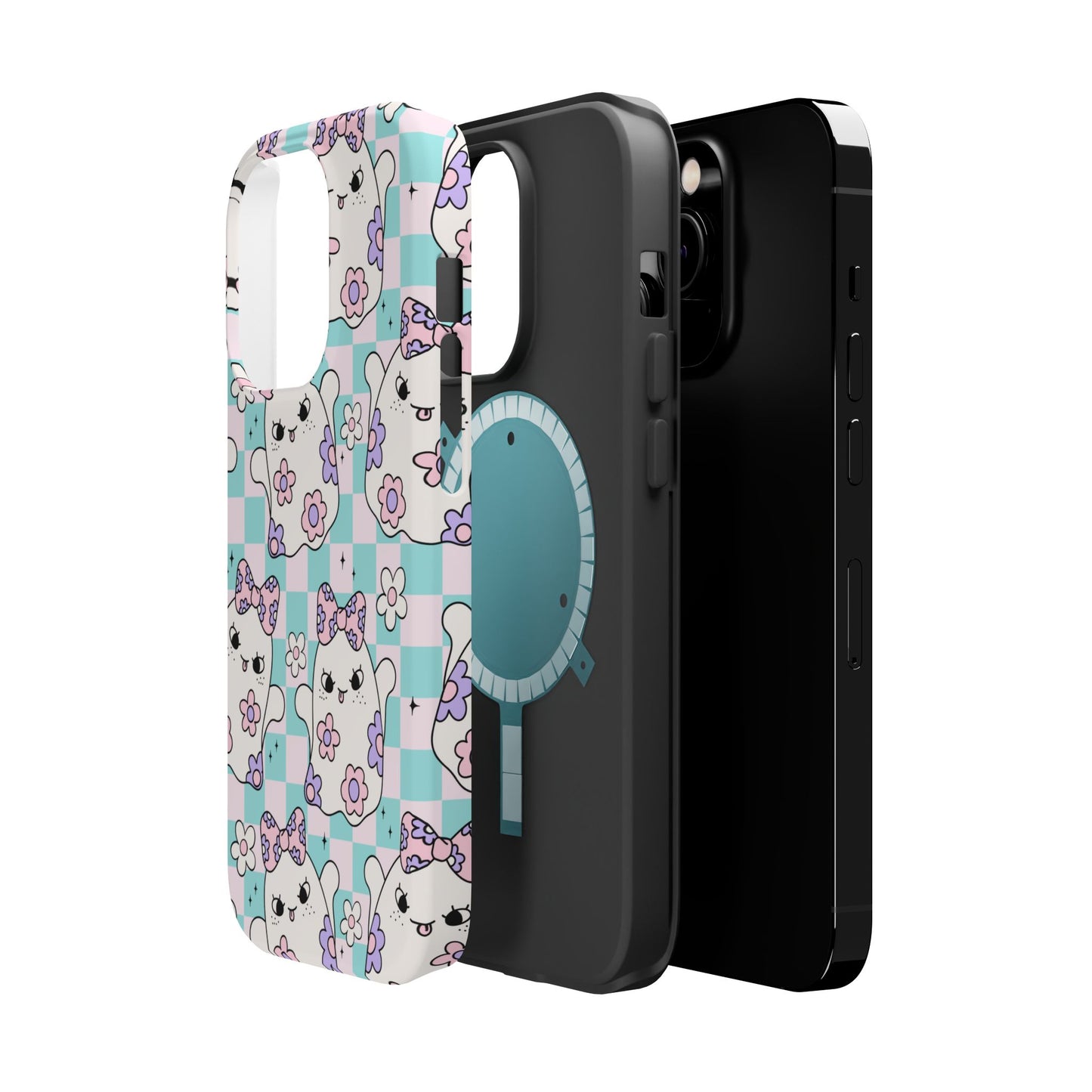 Adorable Ghost Pattern Magnetic Phone Case