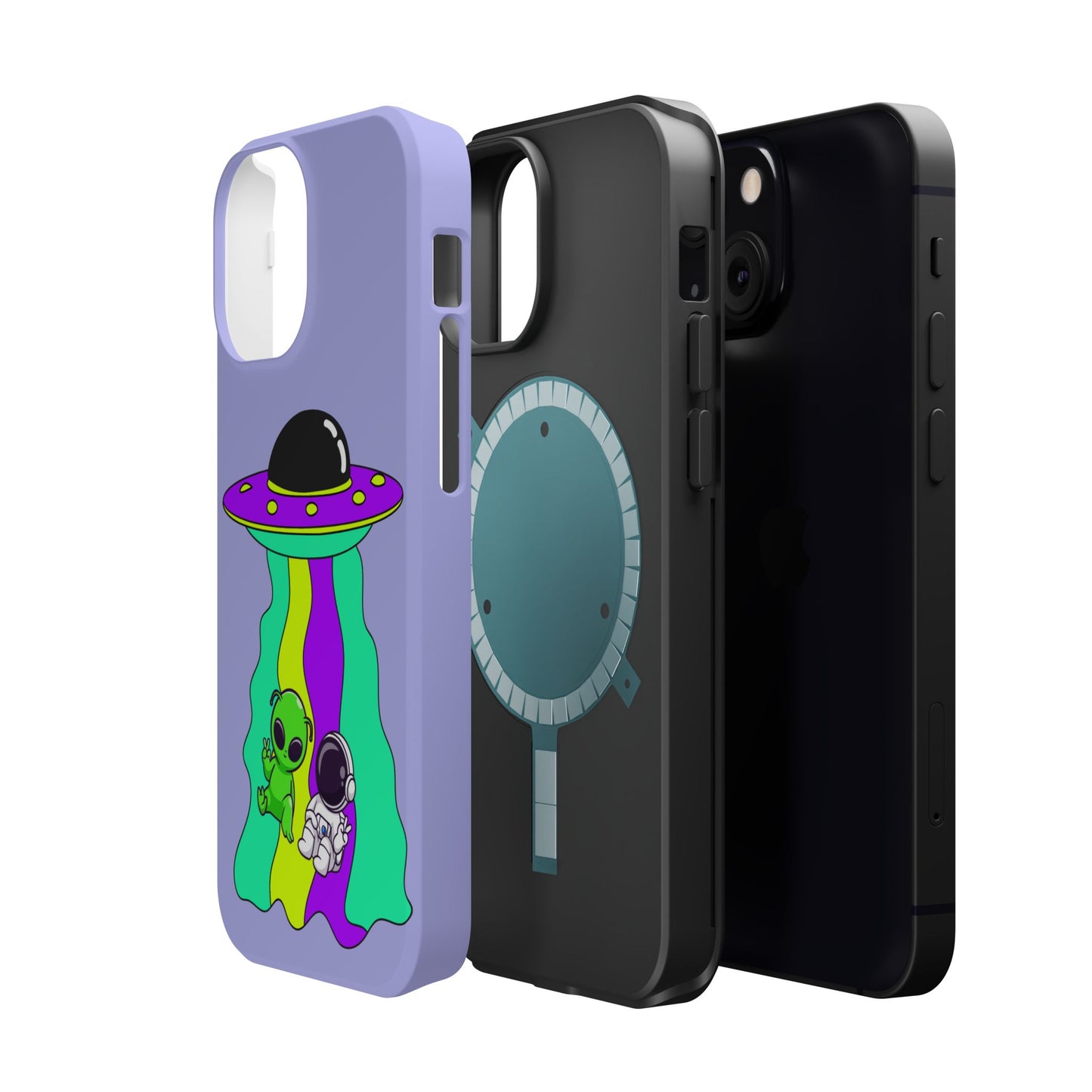 Alien and Astronaut Phone Case