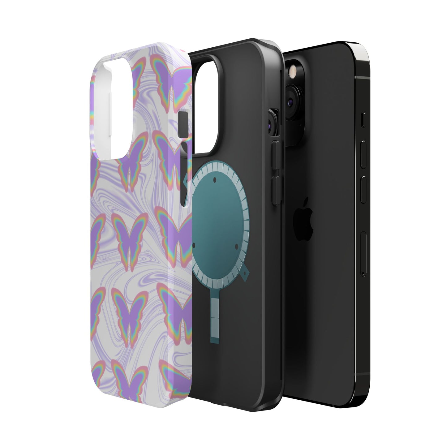 Colorful Butterfly Magnetic Phone Case