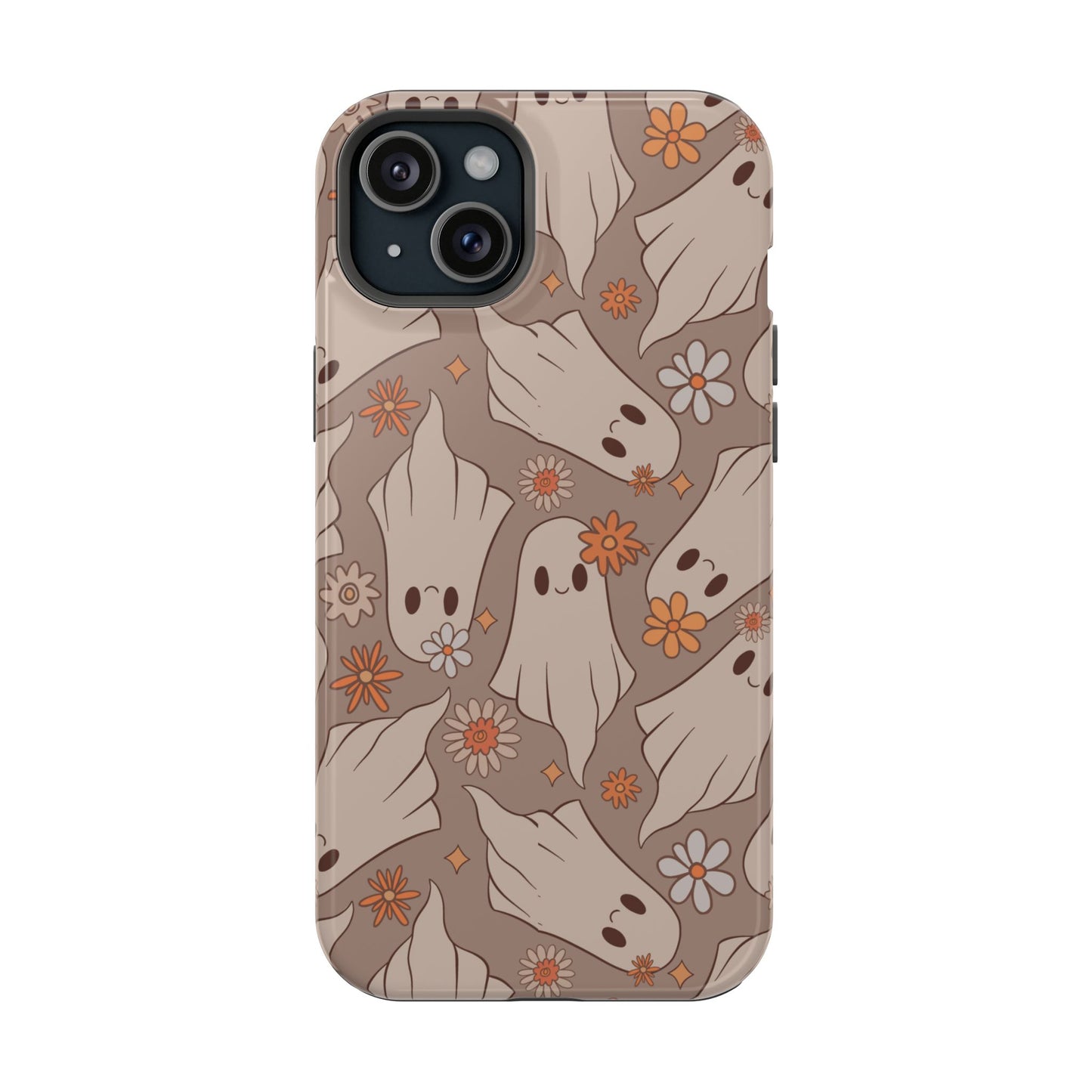 Ghostly Floral Magnetic Phone Cases