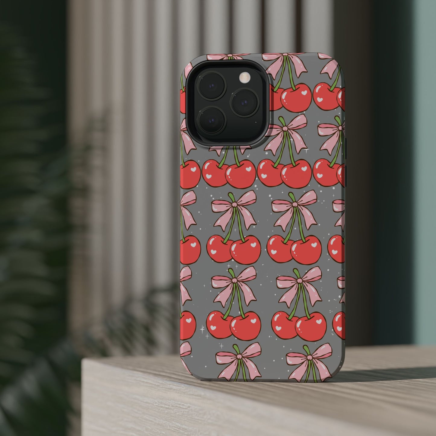 Cherry Bow Magnetic Phone Case