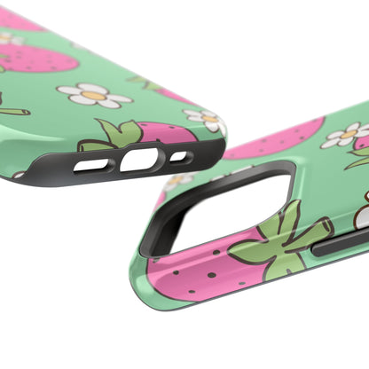 Cute Strawberry Impact-Resistant Phone Case