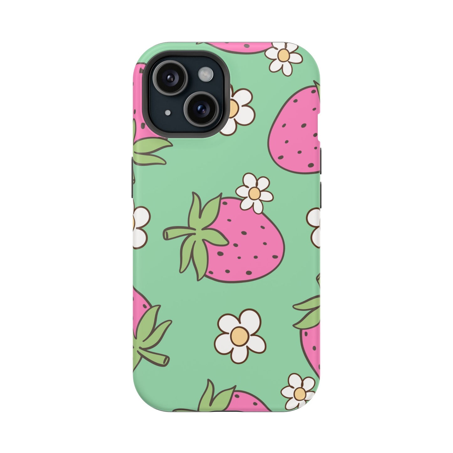 Cute Strawberry Impact-Resistant Phone Case