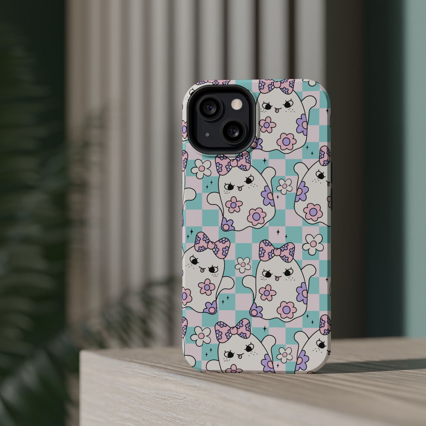 Adorable Ghost Pattern Magnetic Phone Case