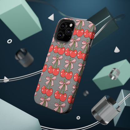 Cherry Bow Magnetic Phone Case