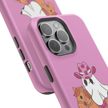 Playful Ghost Cowboy Phone Case