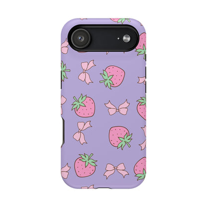 Cute Strawberry Pattern Phone Case