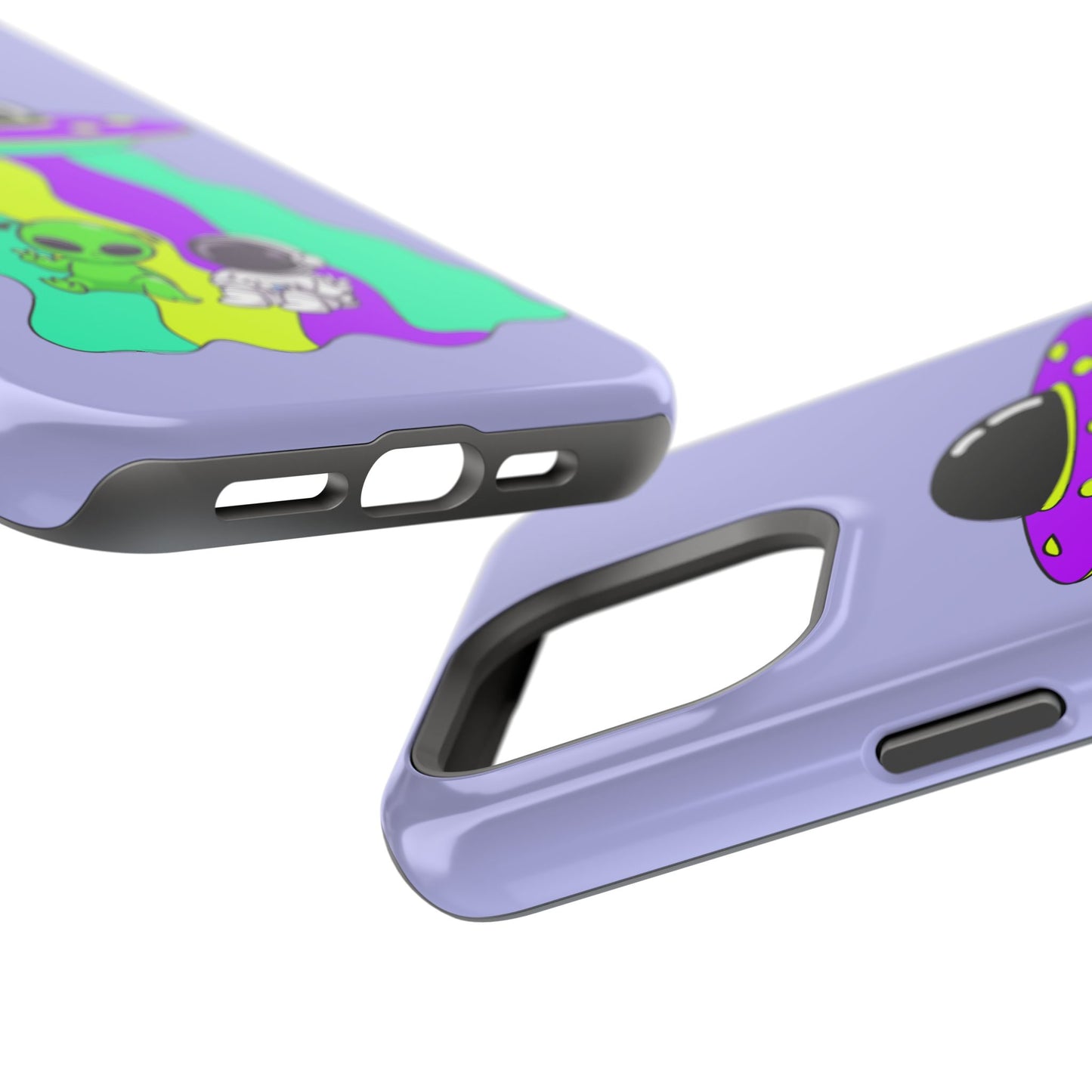 Alien and Astronaut Phone Case