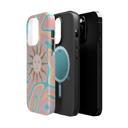 Sun and Waves Phone Case