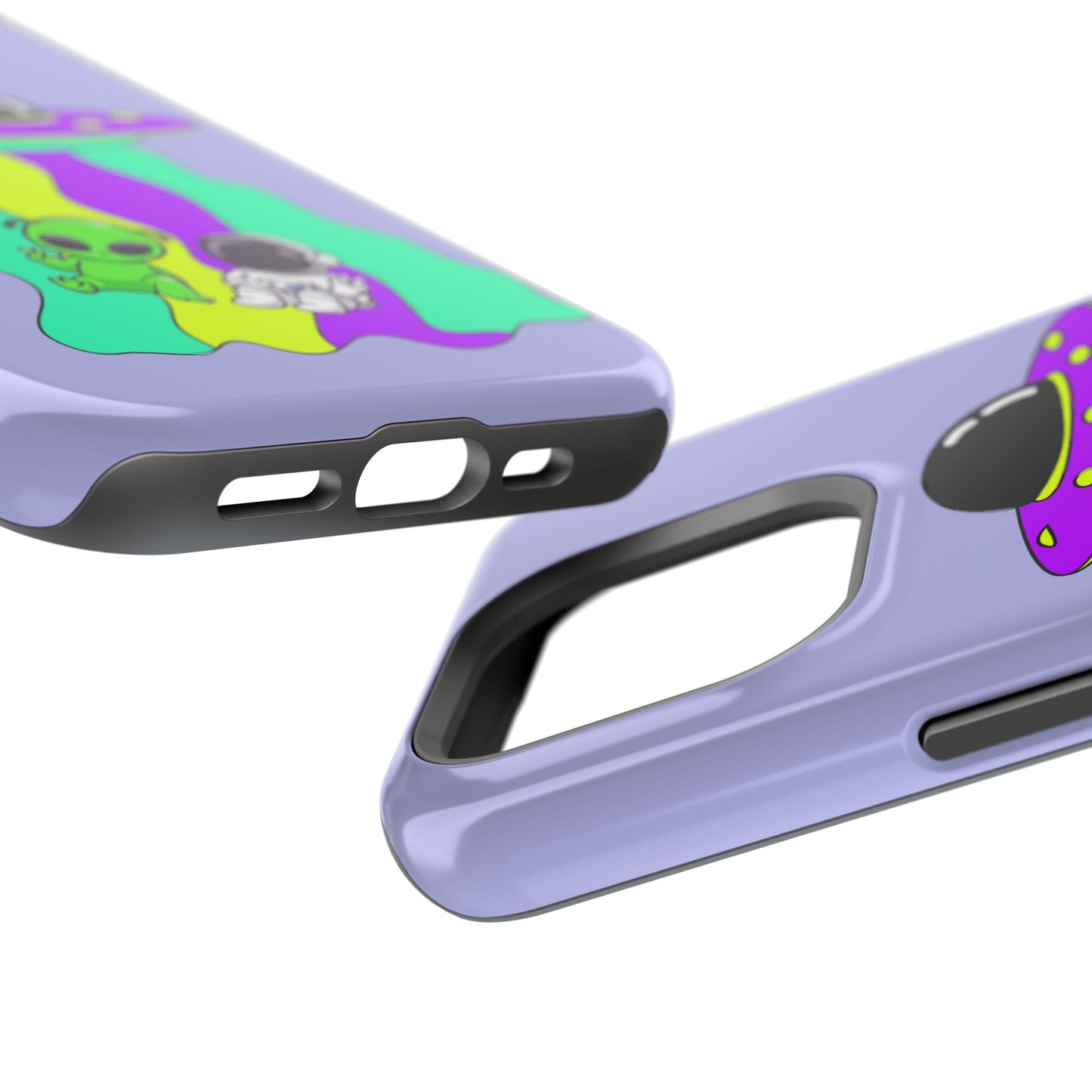 Alien and Astronaut Phone Case
