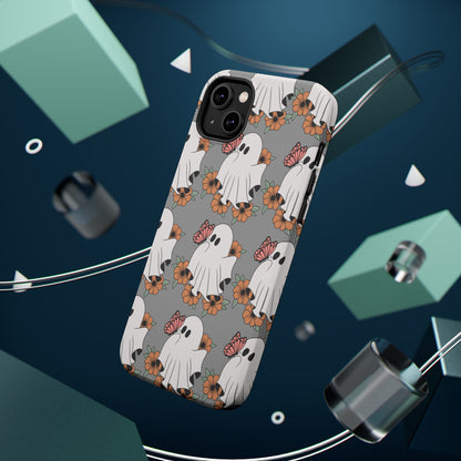 Cute Ghost Floral Phone Case