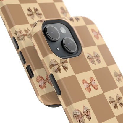 Charming Bow Pattern Phone Case
