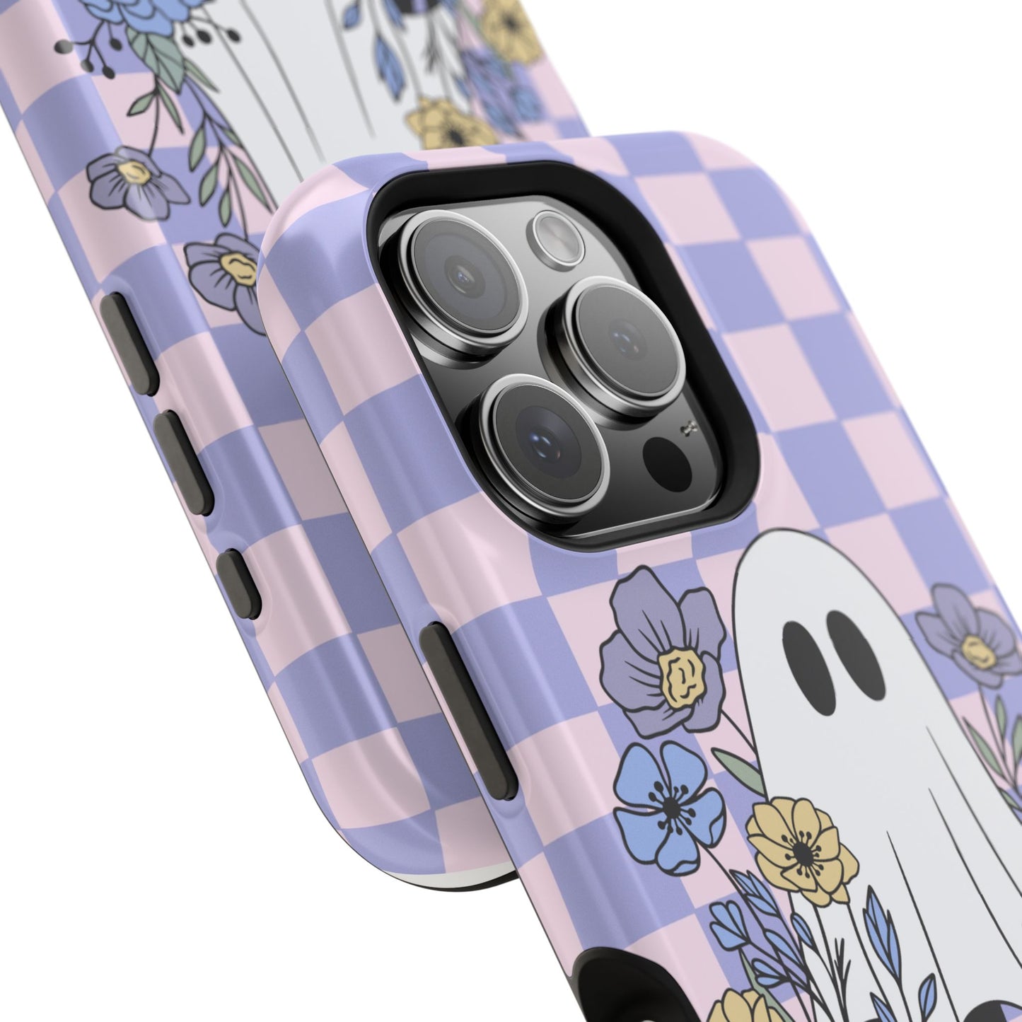 Cute Ghost Floral Phone Case