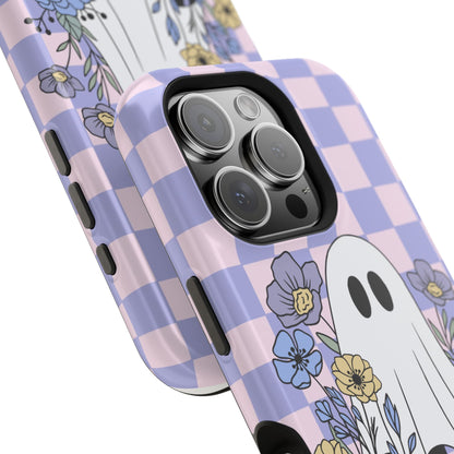 Cute Ghost Floral Phone Case