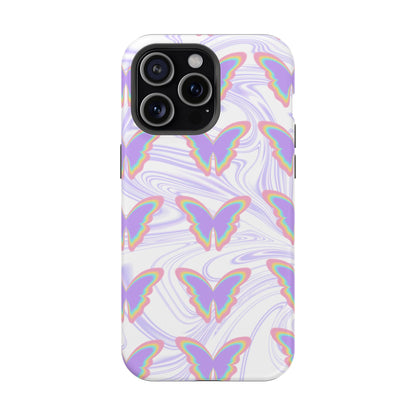 Colorful Butterfly Magnetic Phone Case
