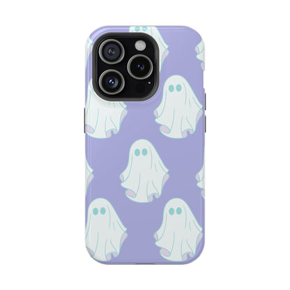 Ghost-Themed Impact-Resistant Phone Case