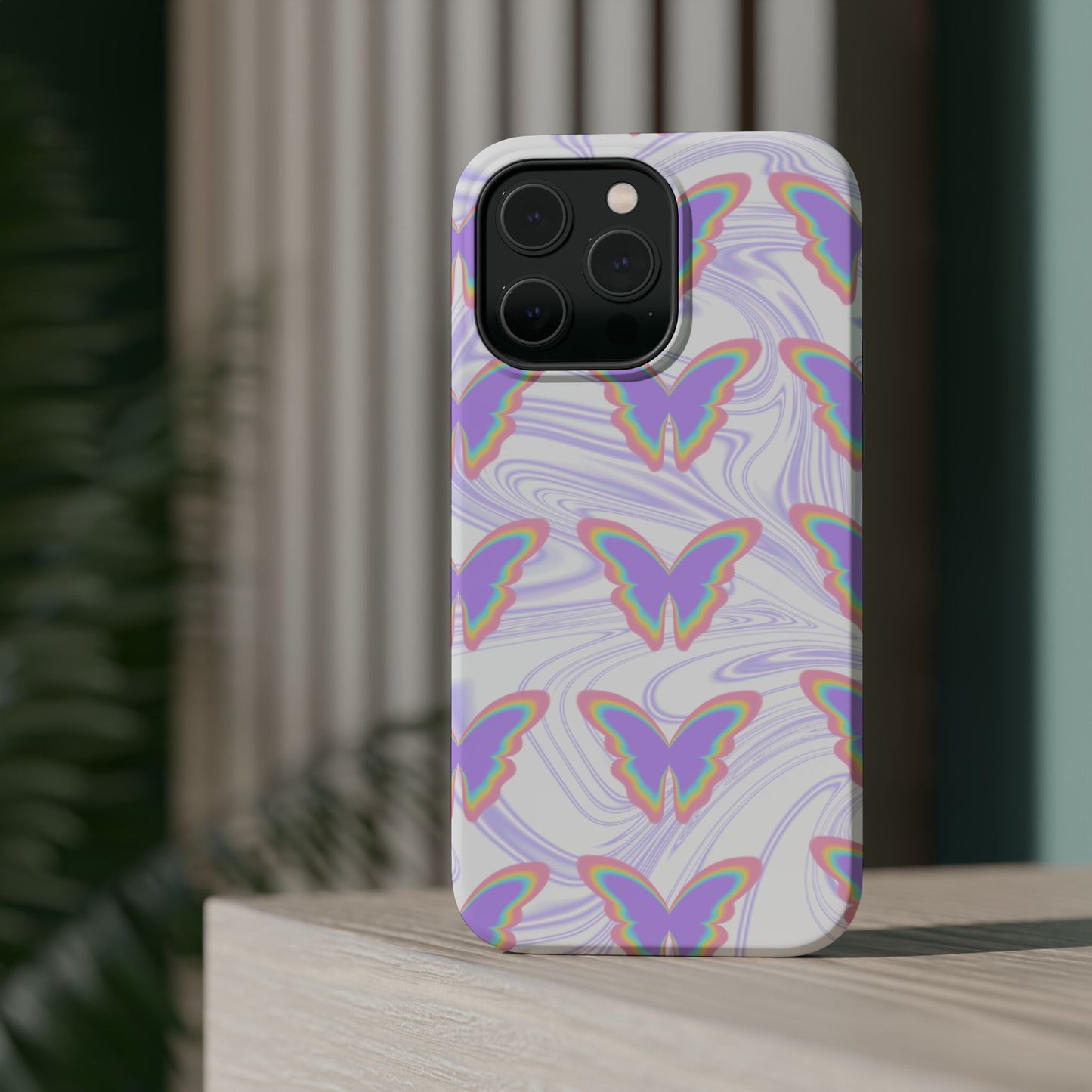 Colorful Butterfly Magnetic Phone Case